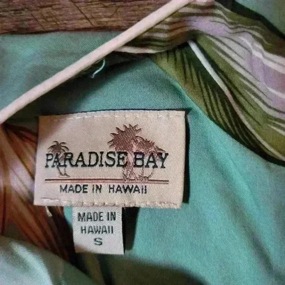 Hawaiian Birds of Paradise Hibiscus Maxi Dress Size Small - Picture 3 of 8